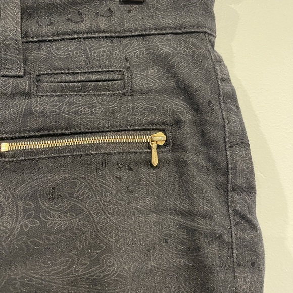 7 For All Mankind - Jeans/Pants - SZ 27 - Black with Paisley detail - Picture 8 of 9
